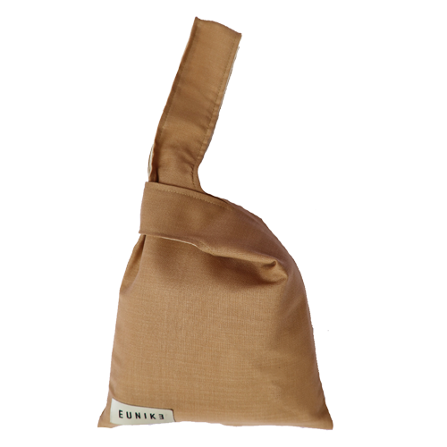 Light Brown Petite Knot Bag