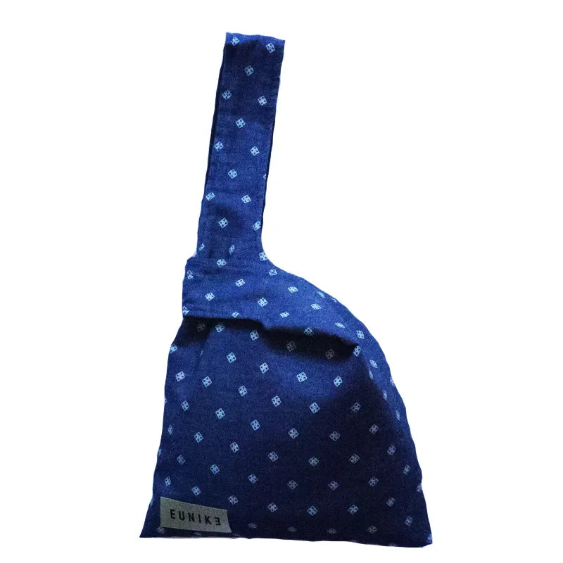 Azure Bloom Petite Knot Bag