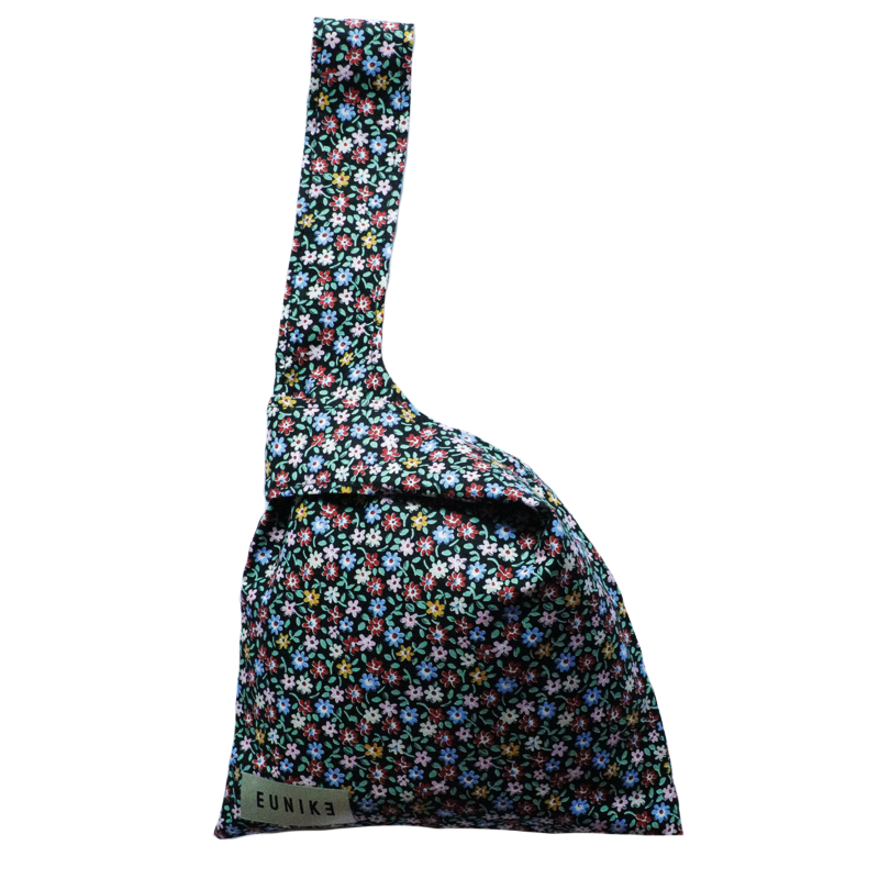 Midnight Daisy Petite Knot Bag