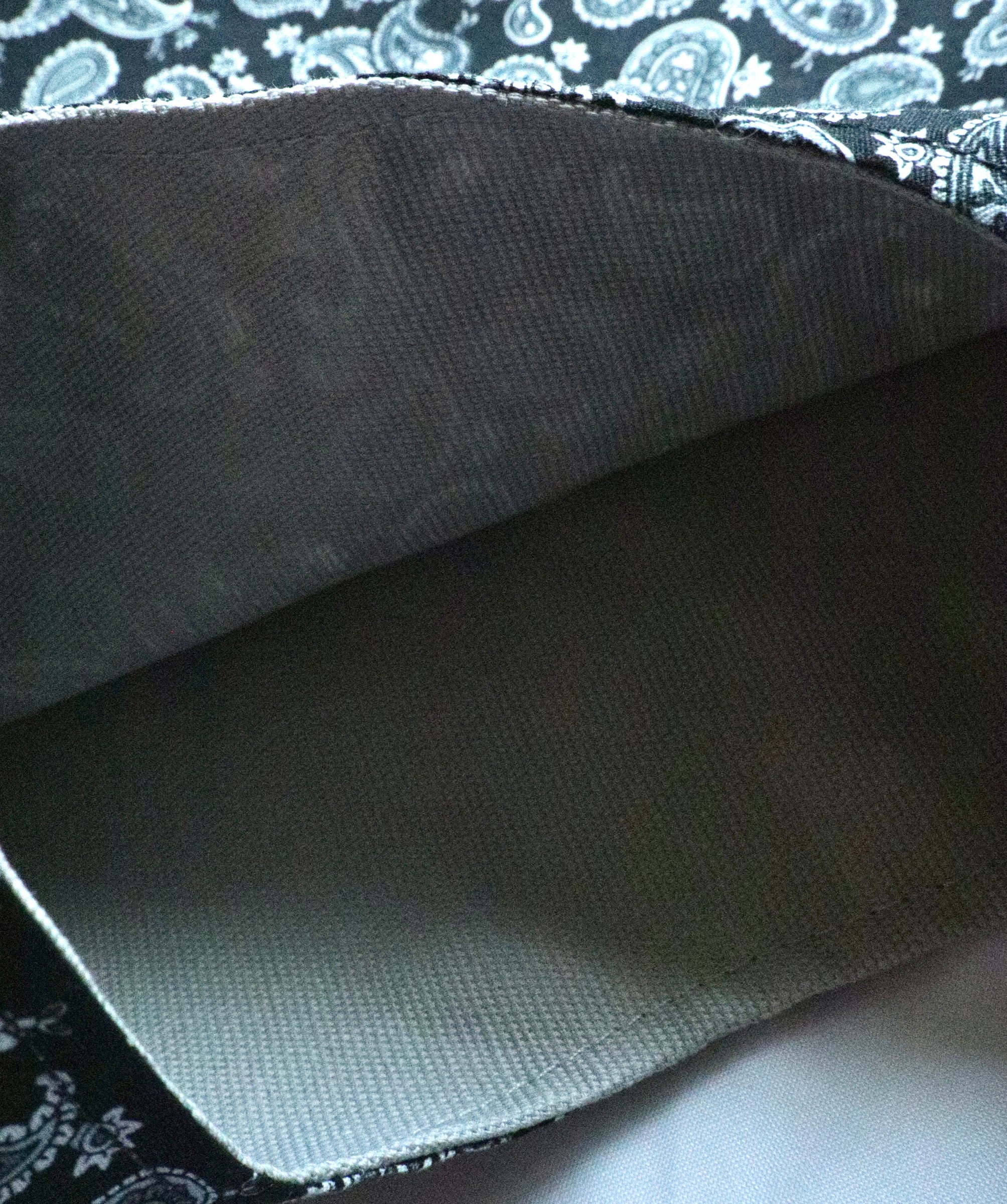 Paisley Noir Petite Knot Bag