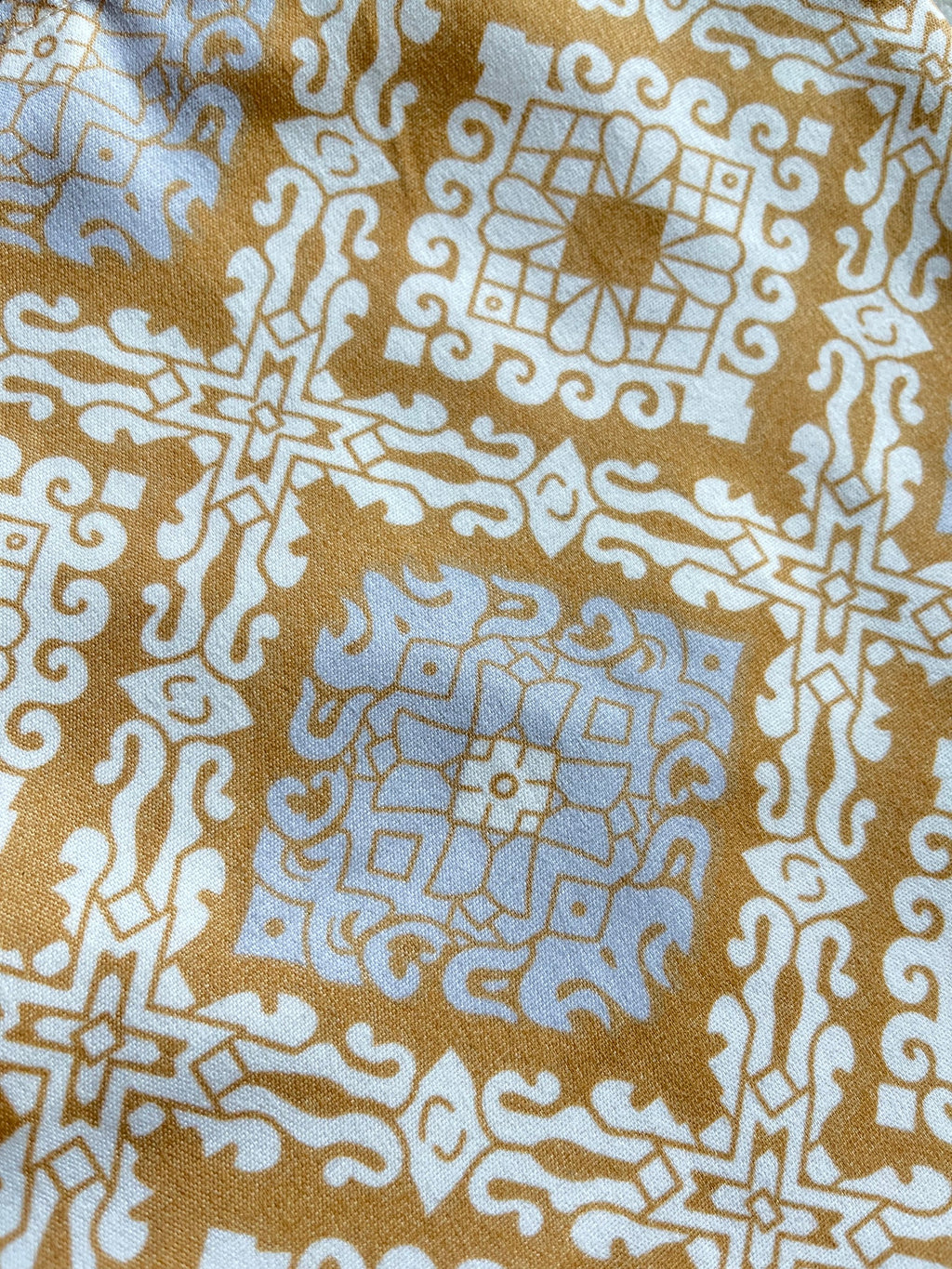 Golden Lattice Petite Knot Bag