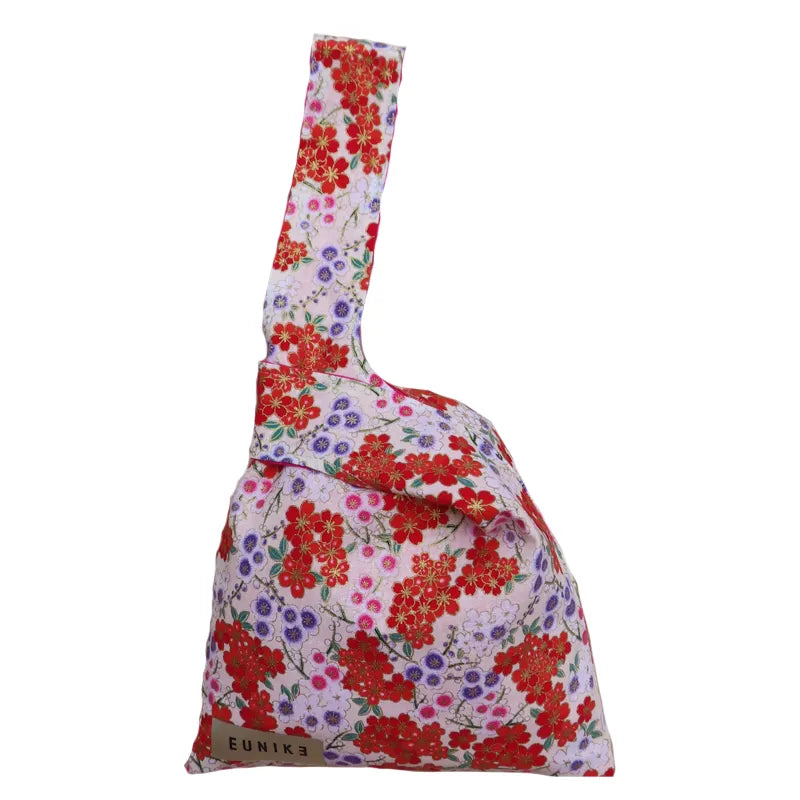 Scarlet Bloom Petite Knot Bag