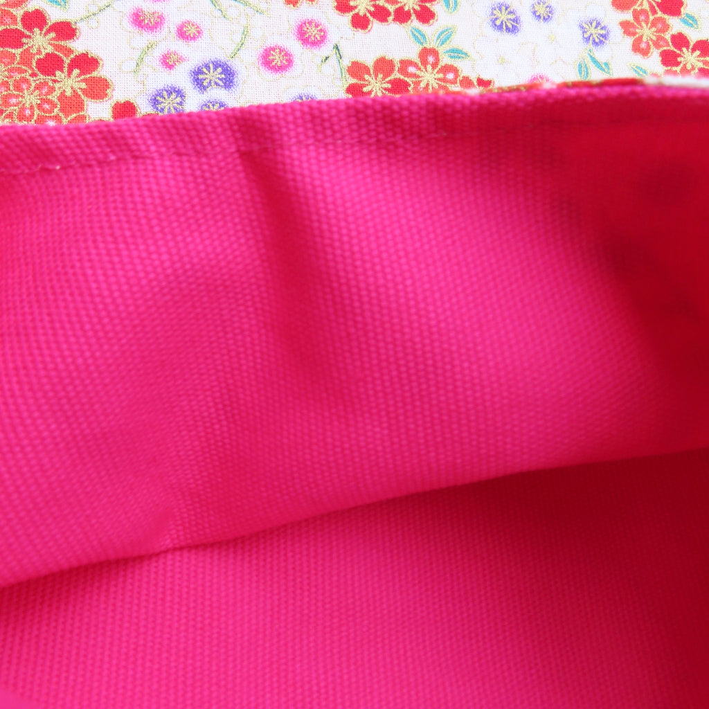 Scarlet Bloom Petite Knot Bag