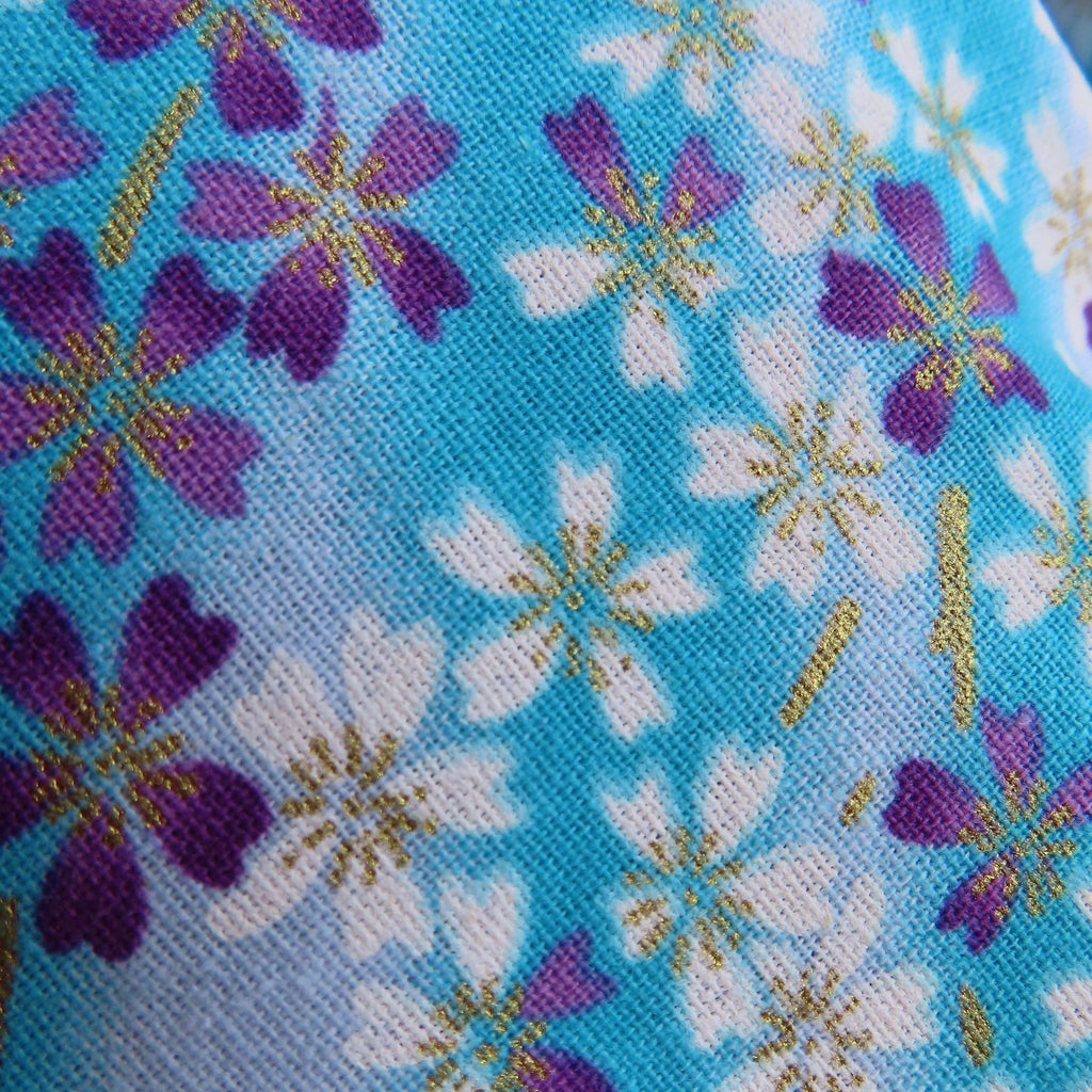 Azure Bloom Petite Knot Bag