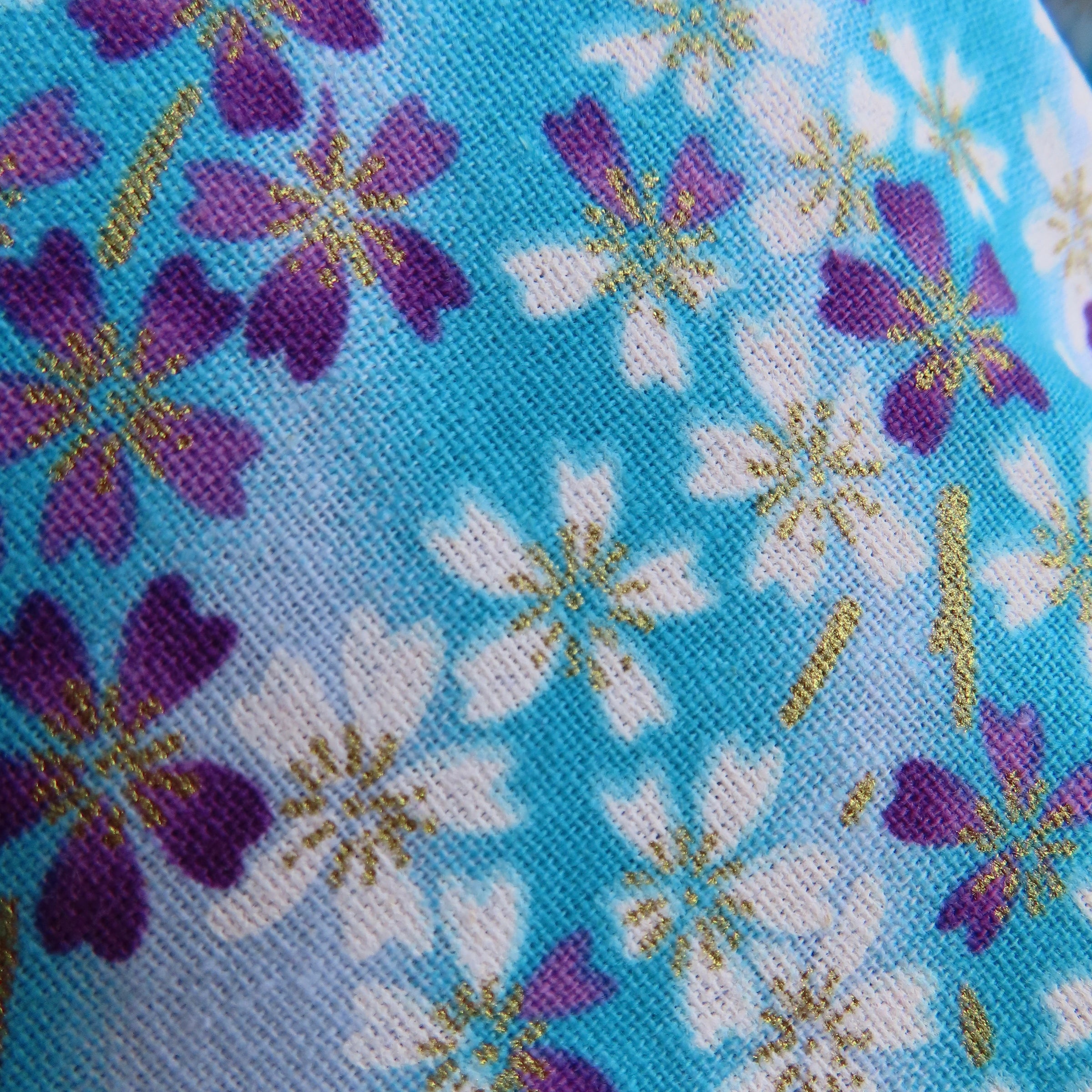 Azure Bloom Petite Knot Bag