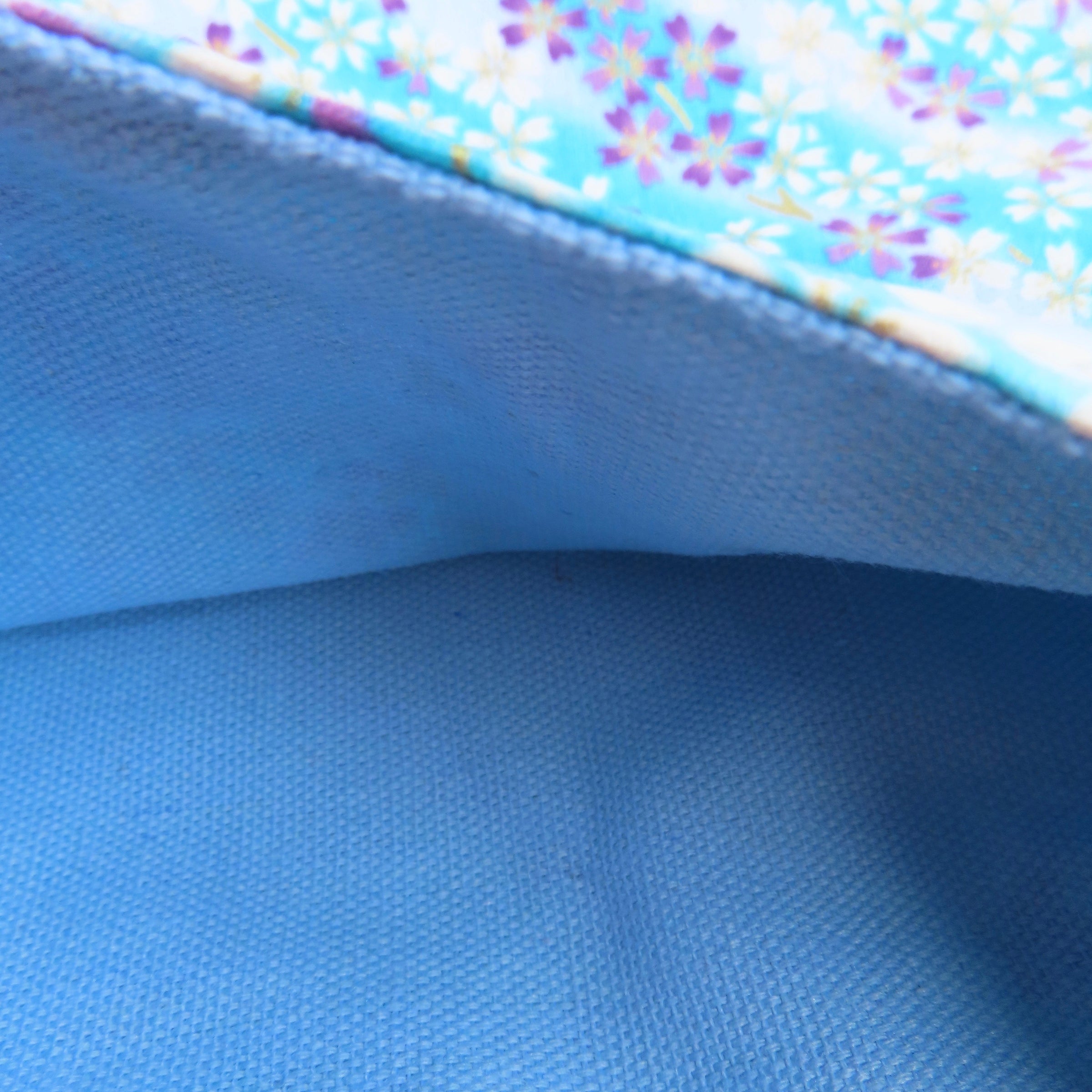 Azure Bloom Petite Knot Bag