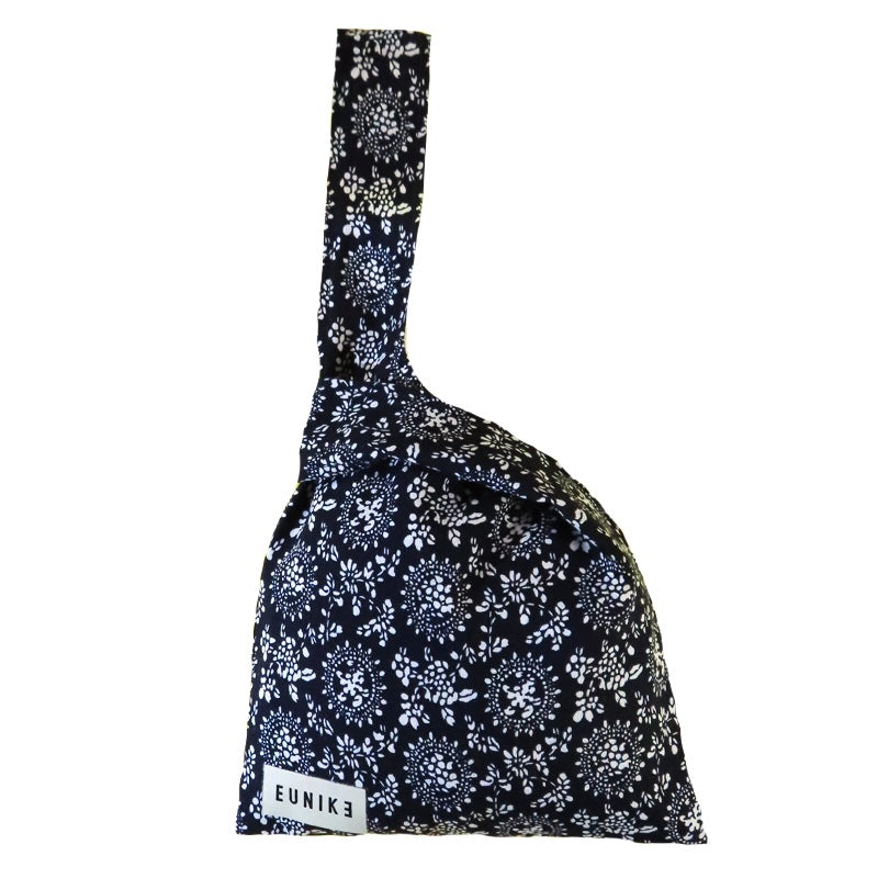 Midnight Bloom Knot Bag