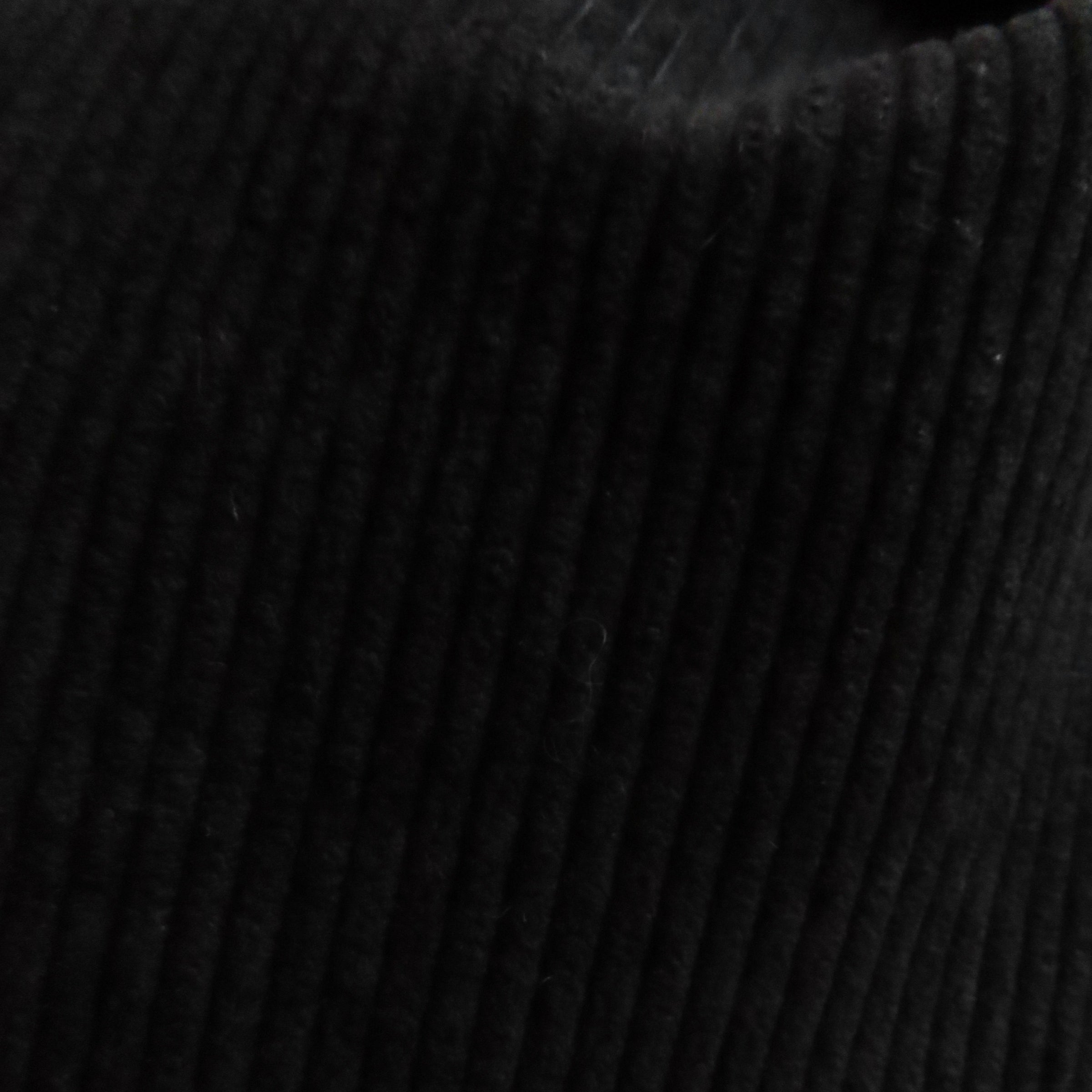 Noir Corduroy Petite Knot Bag