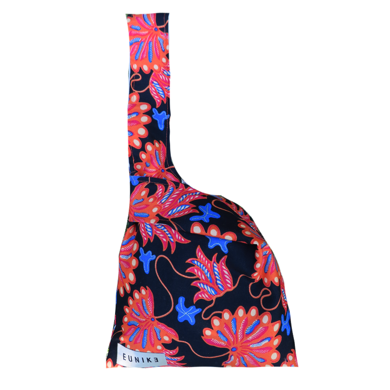 Midnight Leaf Petite Knot Bag