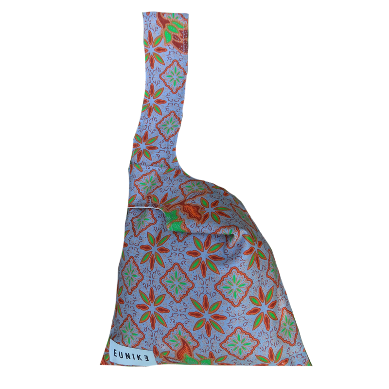 Coral Tile Petite Knot Bag