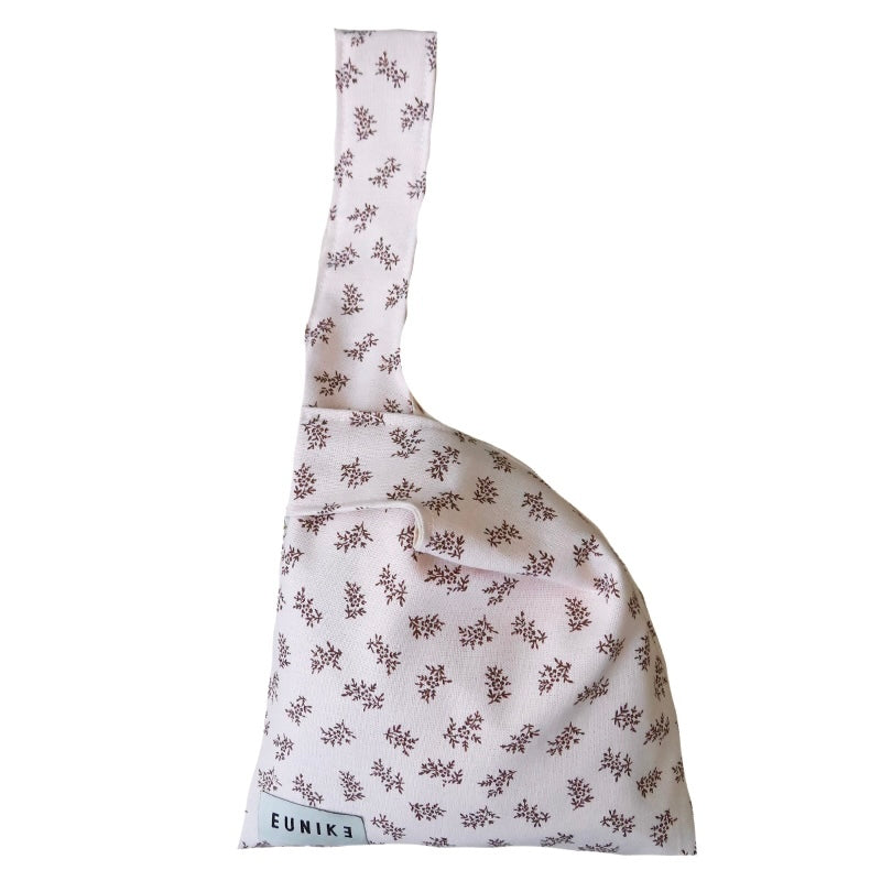 Mauve Garden Knot Bag