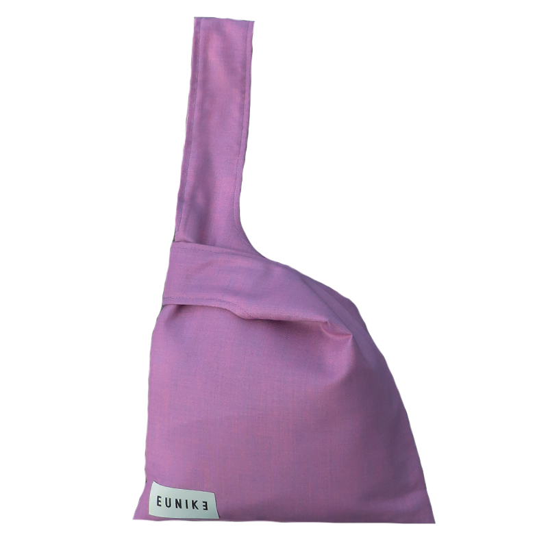 Purple Pink Petite Knot Bag