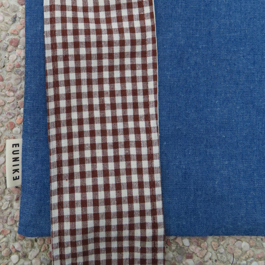 Gingham Coast Grande Knot Bag