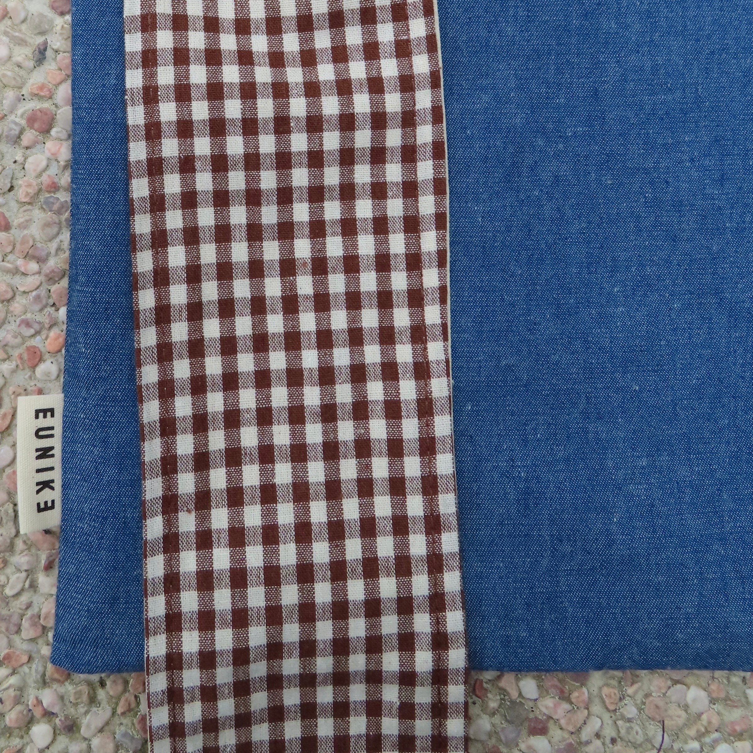 Gingham Coast Grande Knot Bag