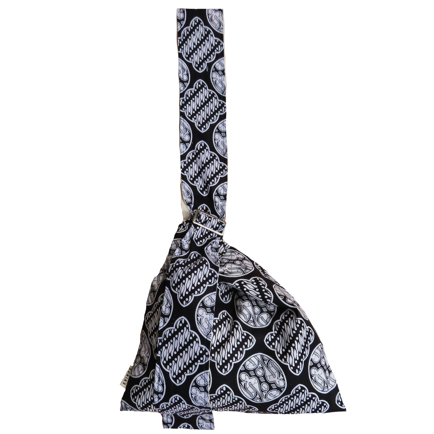 Monochrome Batik Grande Knot Bag