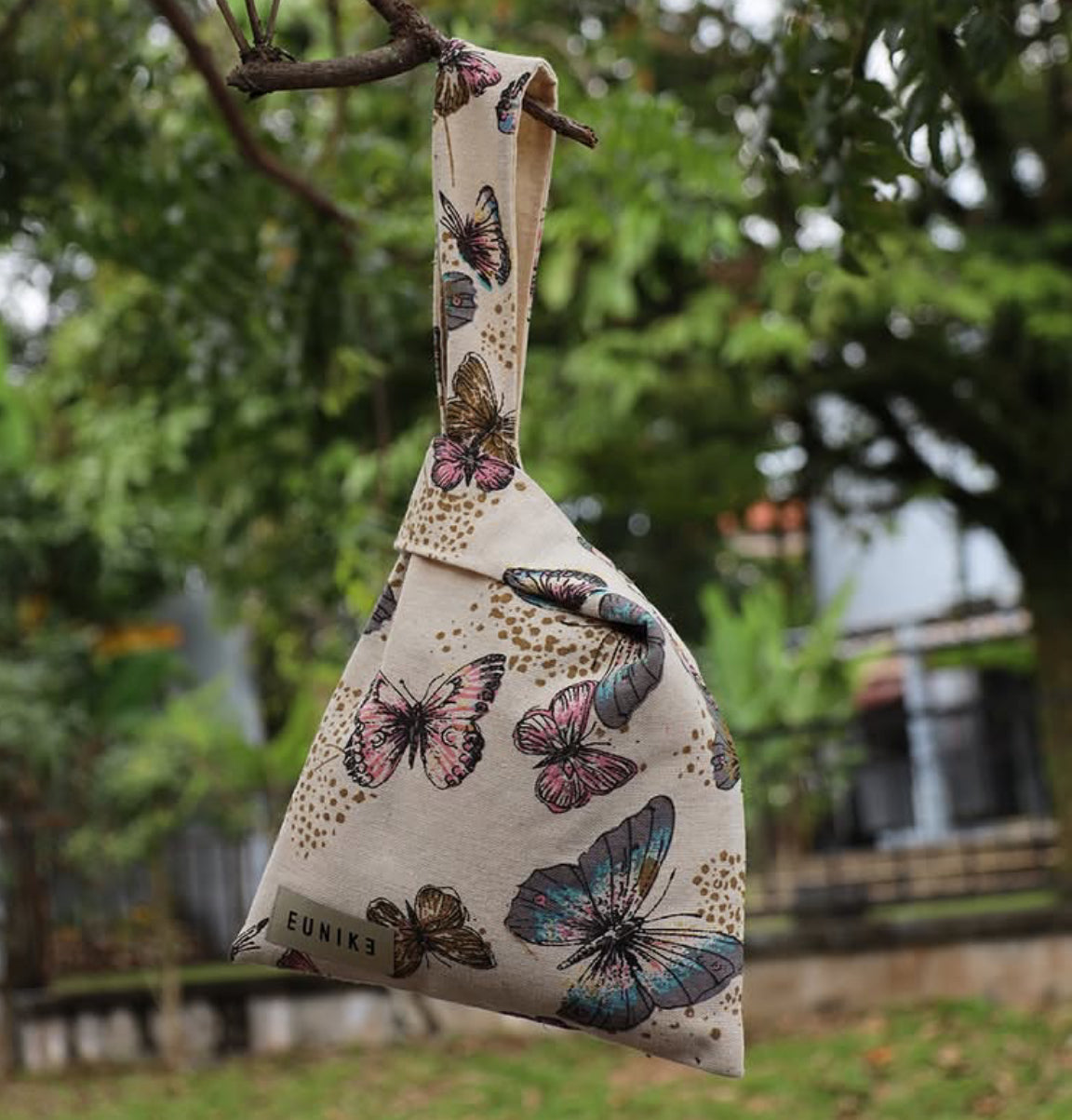 Butterfly Garden Petite Knot Bag