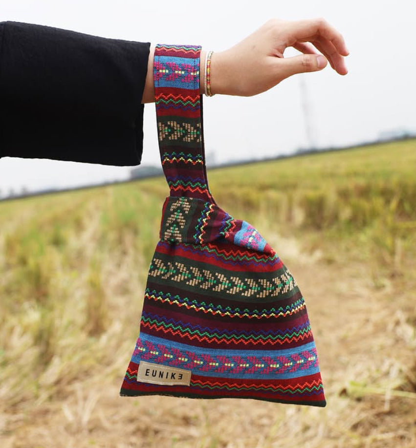 Azura Weave Petite Knot Bag