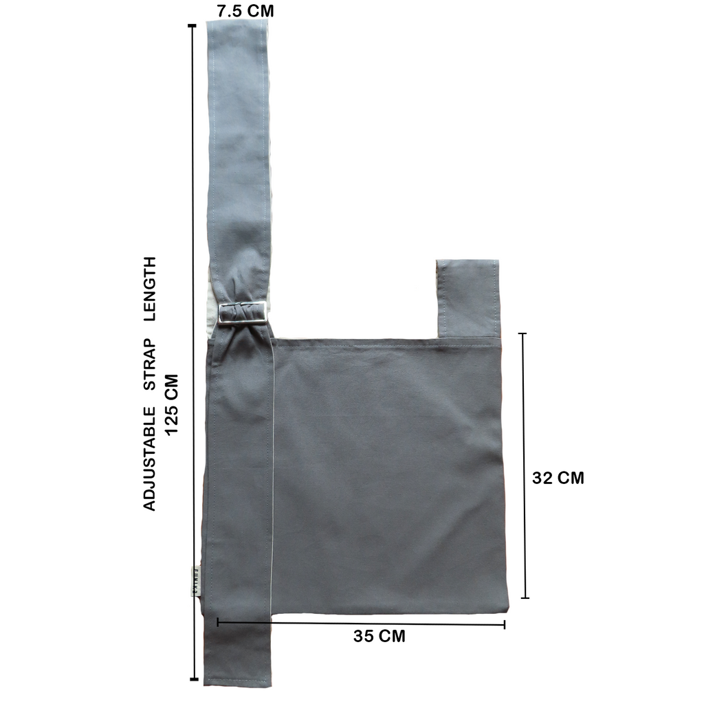 Slate Grande Knot Bag