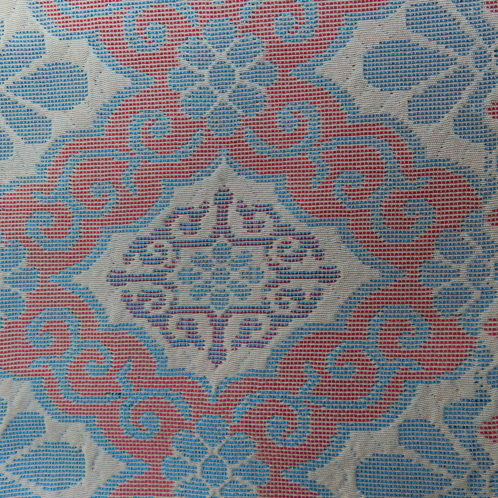 Coral Azure Songket Petite Knot Bag