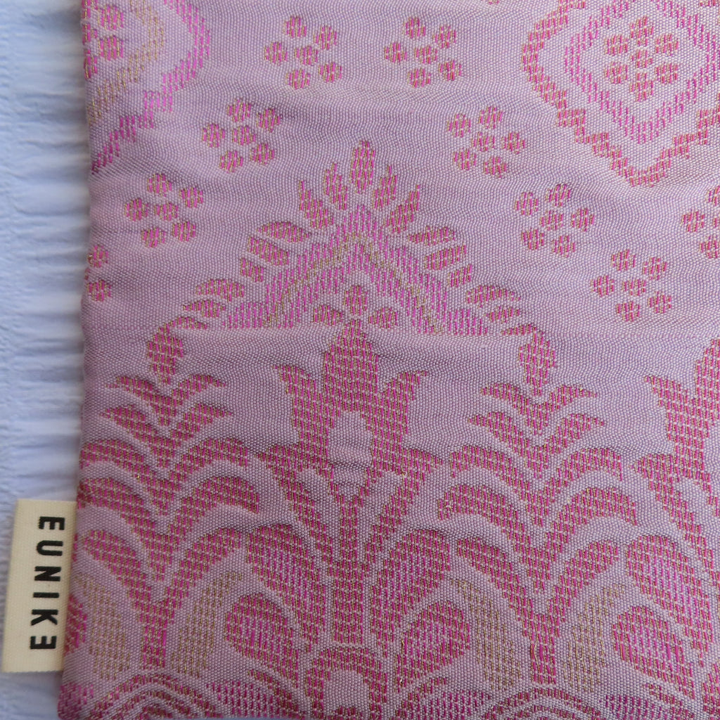 Blush Songket Petite Knot Bag
