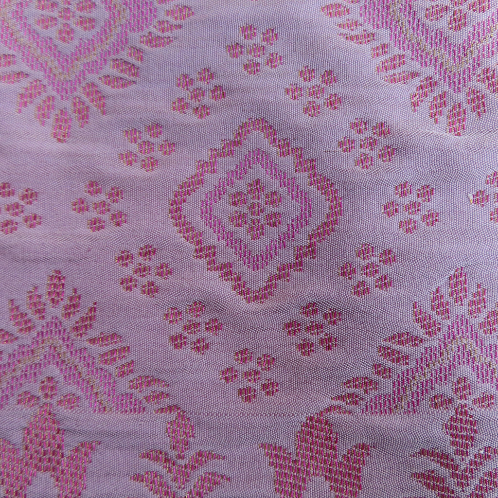 Blush Songket Petite Knot Bag